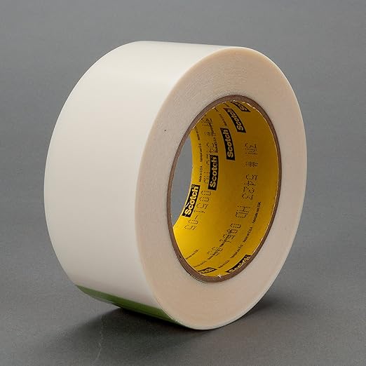 3M UHMW Film Tape 5423, Transparent, 12 in x 18 yd, 12 mil, 1 roll per case