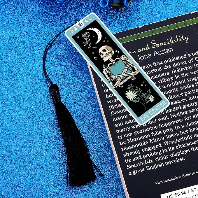 Halloween Gifts for Women Adults Halloween Bookmarks Boo Basket Stuffers for Women Him Book Lover Gifts for Women Spooky Basket Stuffers for Her Him Halloween Bookmarks Hallowee n Gifts for Women Men