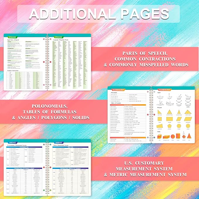 Student Planner 2026-2027 - School Planner, Aug. 2026 - Jun. 2027, 8.5" x 11", School Planner 26-27, 2026-2027 Academic Planner with 3-Hole Punched, Colourful Monthly Tabs & Stickers