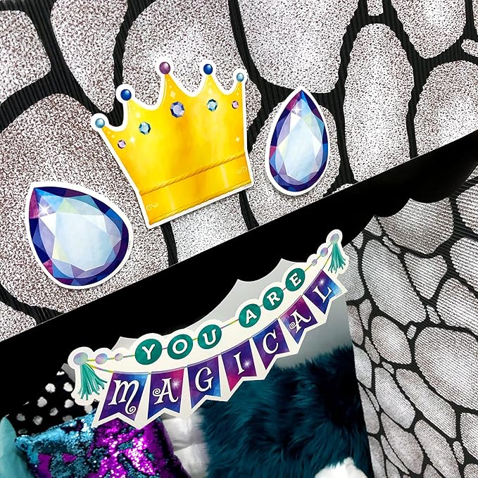 Creative Teaching Press Mystical Magical Crowns and Jewels Cut Outs, 6 in, CTP 8708
