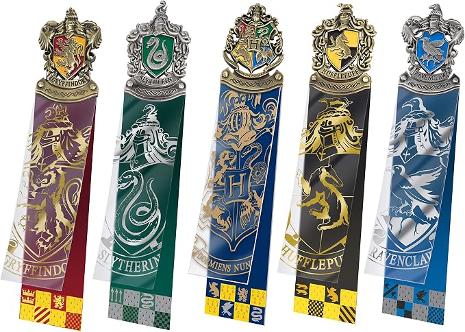 Harry Potter Crest Bookmark Collection