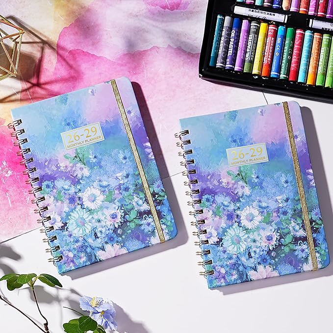 2026-2029 Monthly Planner - 3 year planner 2026-2029, JUL 2026-JUN 2029, Monthly Calendar, 6.3" x 8.4", 36 Month Calendar Planner with Monthly Tabs, Inner Pocket, for Long-Term Planning