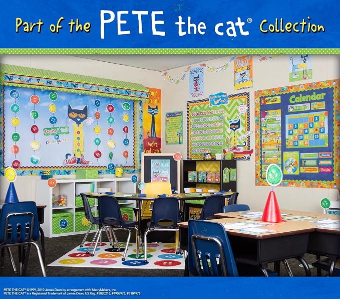 Edupress Pete the Cat School is Cool Bookmarks (EP62689)