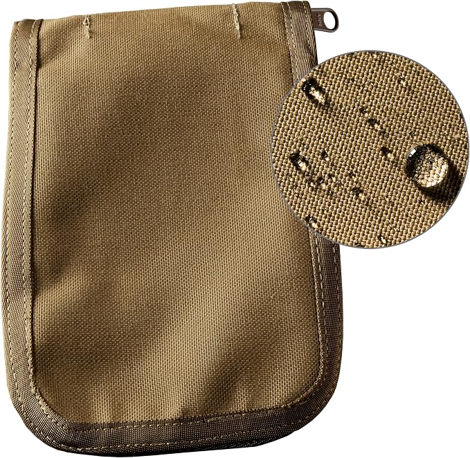 Rite In The Rain Weatherproof CORDURA® Fabric Notebook Cover, 4" x 6", Tan Cover (No. C946), 7.25 x 5.25 x 0.625