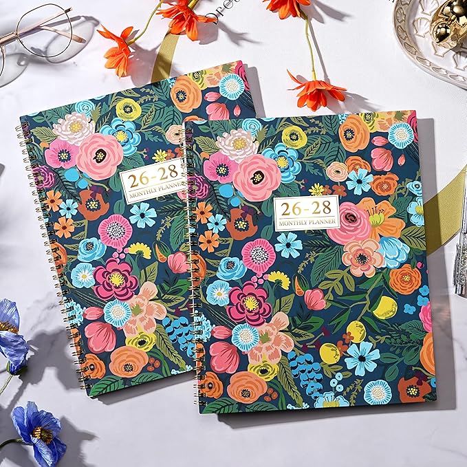 2026-2028 Monthly Planner - 2026-2028 Planner, Jul. 2026 - Jun. 2028, 9" x 11", 2 Year Plan with 24 Months Tabs, Monthly Calendar Planning