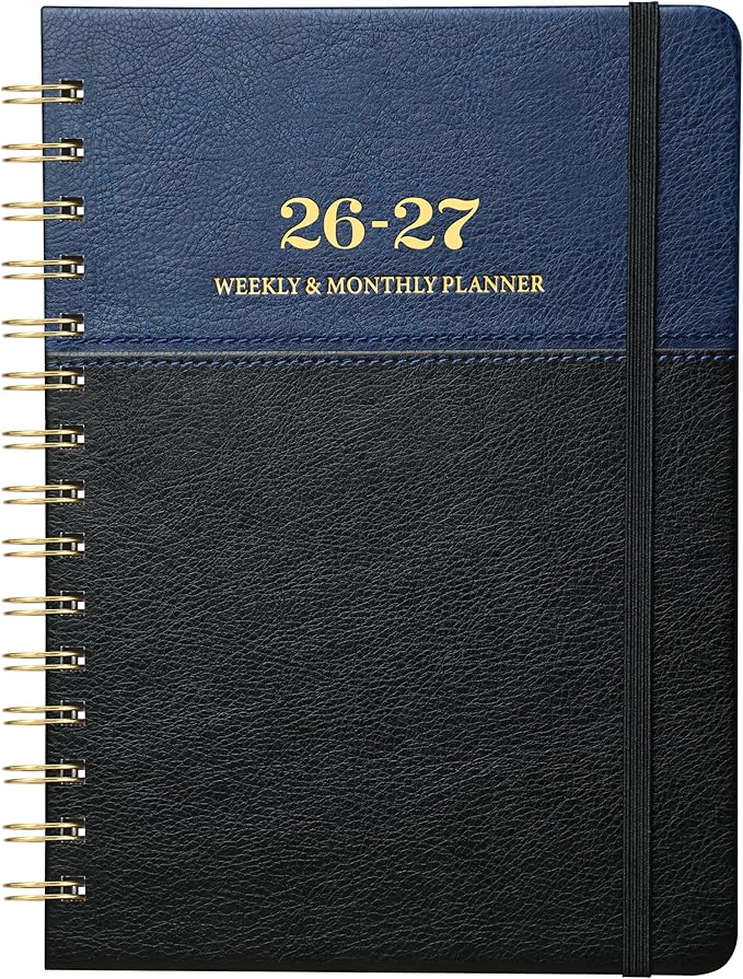 2026-2027 Planner - 2026-2027 Weekly Monthly Planner, July 2026 to June 2027, Academic Planner with Elastic Closure, Inner Pocket, 6.4'' x 8.5''