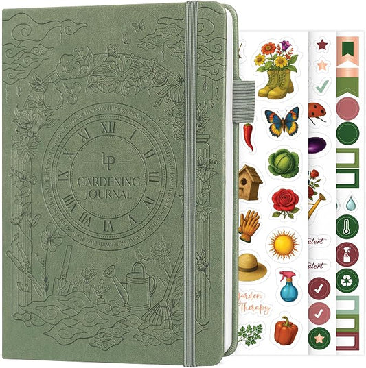 Legend Gardening Journal – 5-Year Garden Journal Planner & Log Book with Gardening Calendar & Plant Logs – Hardcover Garden Planner (Cypress)