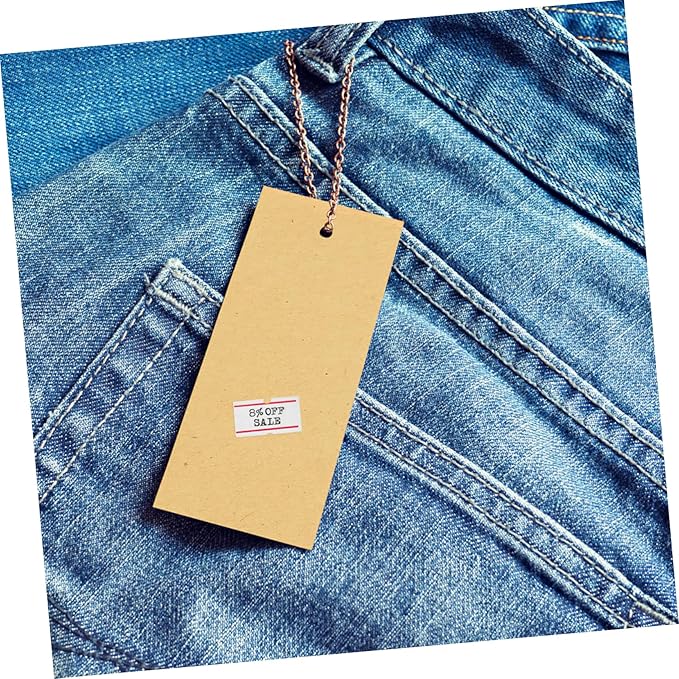 10rolls Paper Price Tags Self-Adhesive Price Stickers for Retail Shops Key Labels Tags Garage Labels Stickers