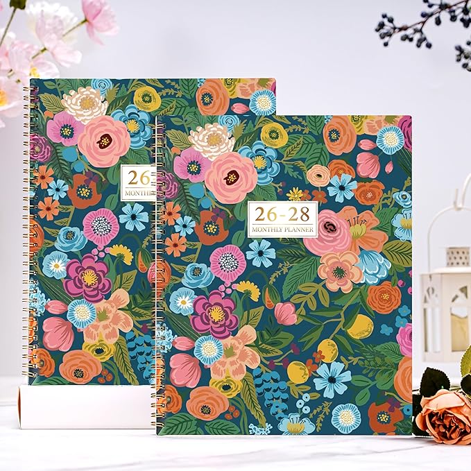 2026-2028 Monthly Planner - 2026-2028 Planner, Jul. 2026 - Jun. 2028, 9" x 11", 2 Year Plan with 24 Months Tabs, Monthly Calendar Planning