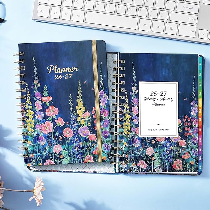 Planner 2026-2027 - 2026-2027 Planner Weekly and Monthly from July 2026 to June 2027, 6.4'' x 8.5'', with Thick Paper, Inner Pocket
