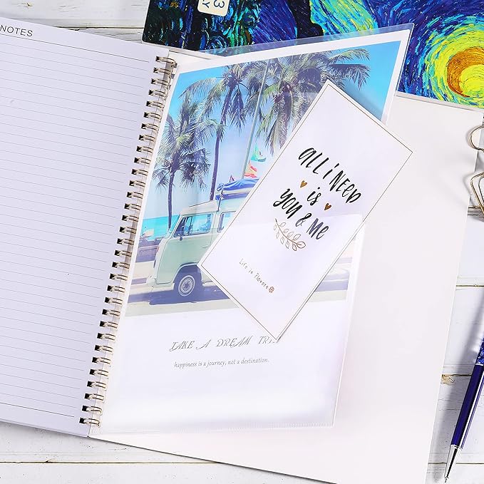 2022-2023 Monthly Planner/Calendar - 18 Monthly Planner 2022-2023, Jul 2022 - Dec 2023, 6'' x 3.8'', 13 Note Pages, Monthly Tabs, Strong Twin-Wire Binding, Two-Side Pocket, Holidays Reminder