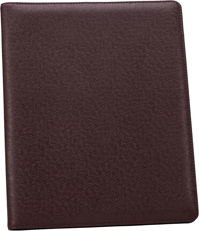 Case it The Premier PADFOLIO Case-it Business Meeting Padfolio | Professional Portfolio with Letter Size Writing Pad/PAD-14-BRN