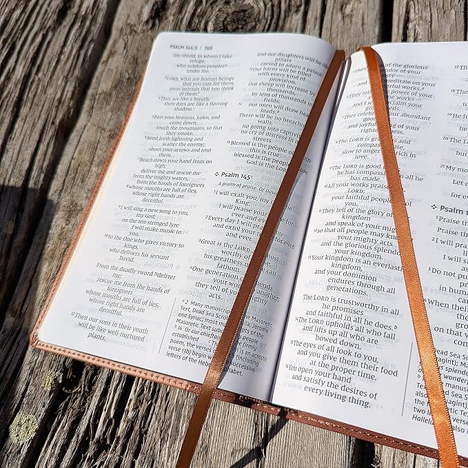 Farm and Posh Personalized NIV Personal Bible with Crown of Thorns | Large Print (Black)