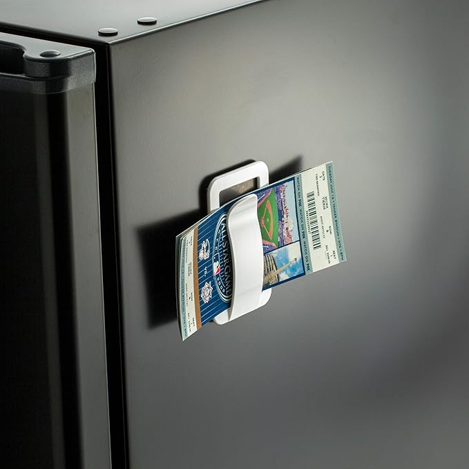 Officemate Magnet Plus Magnetic Envelope and Note Holder, White (92551)