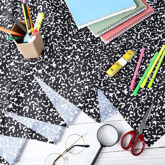 Mindsoft Bulletin Board Paper 48'' x 107'' Class Boards for Classroom Bulletin Boards Everyone is Welcome Classroom Board Decor Pillows Curtains Crafts(Composition,2 Pcs)