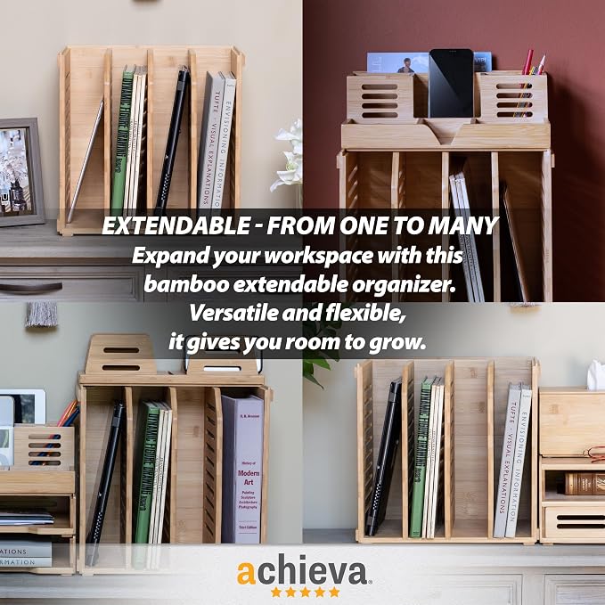 Achieva Bamboo Magazine File (71006)