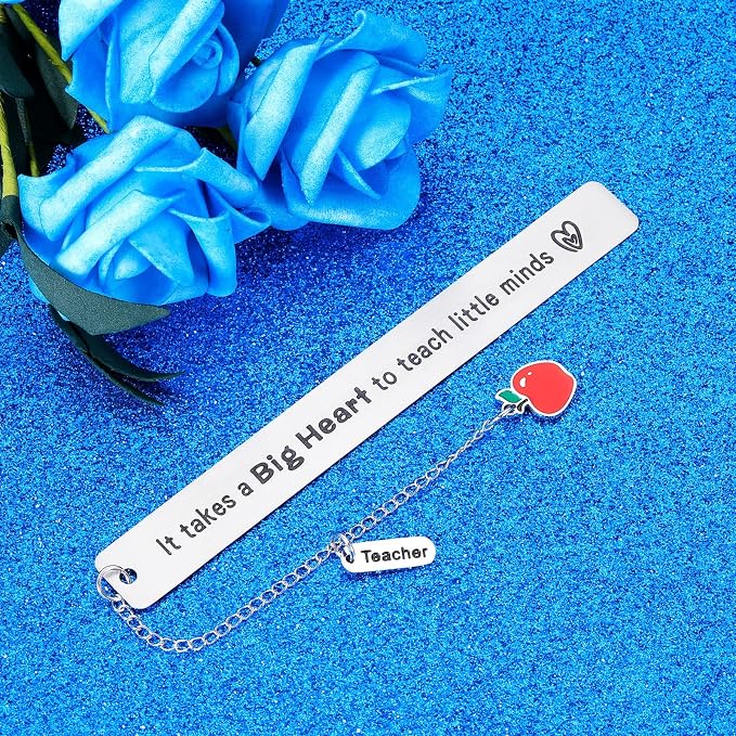 Octamber Teacher Bookmarks - Back to School, Appreciation, Thank You, Graduation, and Retirement Gifts