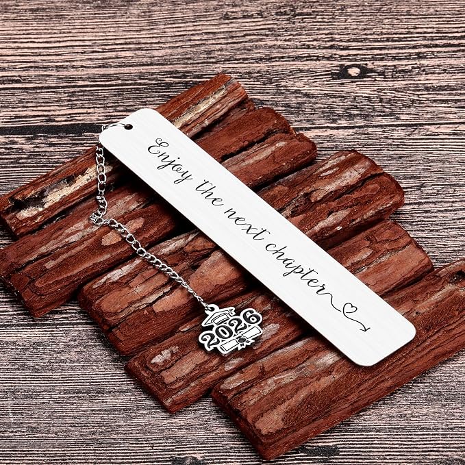 Graduation Gifts Class of 2026 Senior Bookmarks Gifts for Him Her Inspirational Grad Students Gifts for High Middle Medical Nurse School Students Motivational Gifts Surgery Graduate from Mom Dad