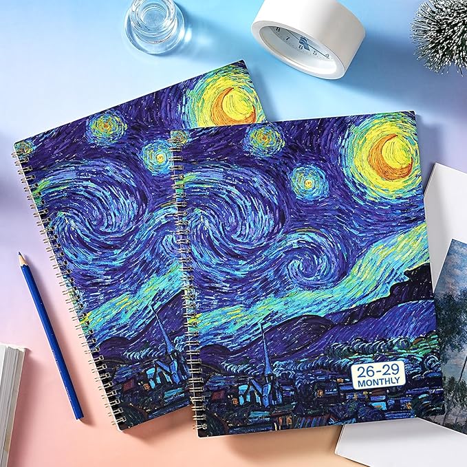 2026-2029 Monthly Planner/Calendar - 3 Year Monthly Planner 2026-2029, July 2026 - June 2029, 8.5" x 11", 3 Year Calendar2026-2029 with Colorful Tabs, Notes Pages, Inner Pocket