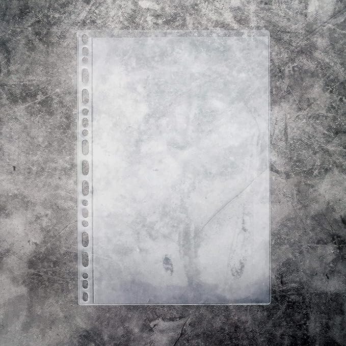 Zelten Refills/Loose Leaves for B5 Cover Ring Binder/Personal Organizer/Planner(B5 26 Holes, Paper Pouch 4 PCS)