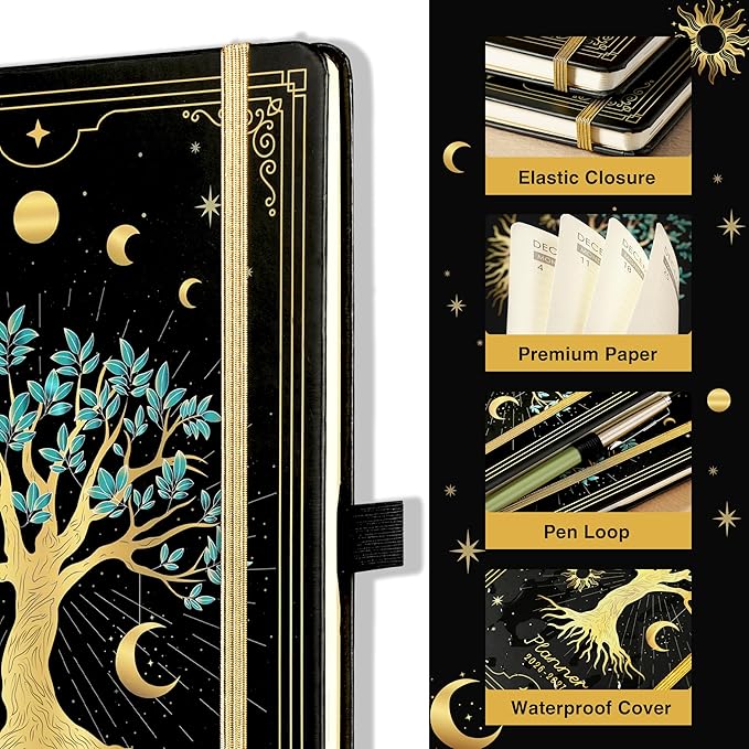 Planner 2026-2027- Weekly and Monthly from July 2026 - June 2027, Academic Planner with Thick Paper, Inner Pocket, 5.5’‘ x 8.4’‘
