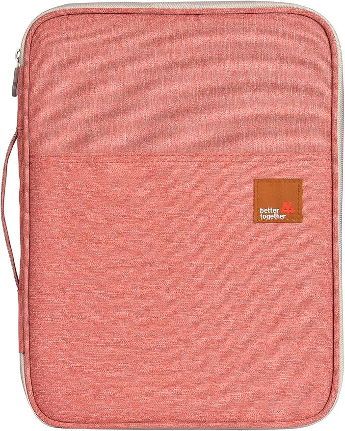 Lanola A4 Document Bags Portfolio Waterproof Business File Holder Travel Gear Organizer Electronics Accessories Bag