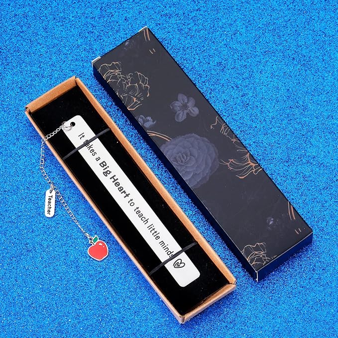 Octamber Teacher Bookmarks - Back to School, Appreciation, Thank You, Graduation, and Retirement Gifts