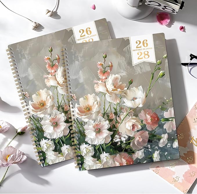 2026-2028 Monthly Planner - 3 Year Monthly Planner from Jan. 2026 to Dec. 2028, Calendar Planners with Colorful Tabs, Inner Pocket, 8.5'' x 11''