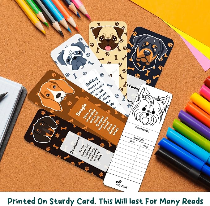 Fun Bookmarks in Bulk for Kids - 100 Pack Kids Book Mark for Reading, Gifts for Students from Teachers, Bookmarks for Boys, Girls, Classrooms Rewards, Reading Incentives