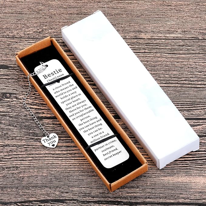 Best Friends Bookmark Gifts for Women Best Friend Friendship Gifts for Women Adult Teens Friends Sentimental Gifts for Best Friend Birthday Long Distance Friendship Gifts for Women Female Friend Gift