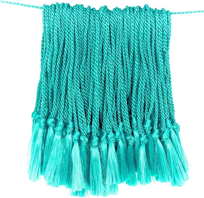 Tassel Depot 100 Floss Bookmark Tassels - Teal