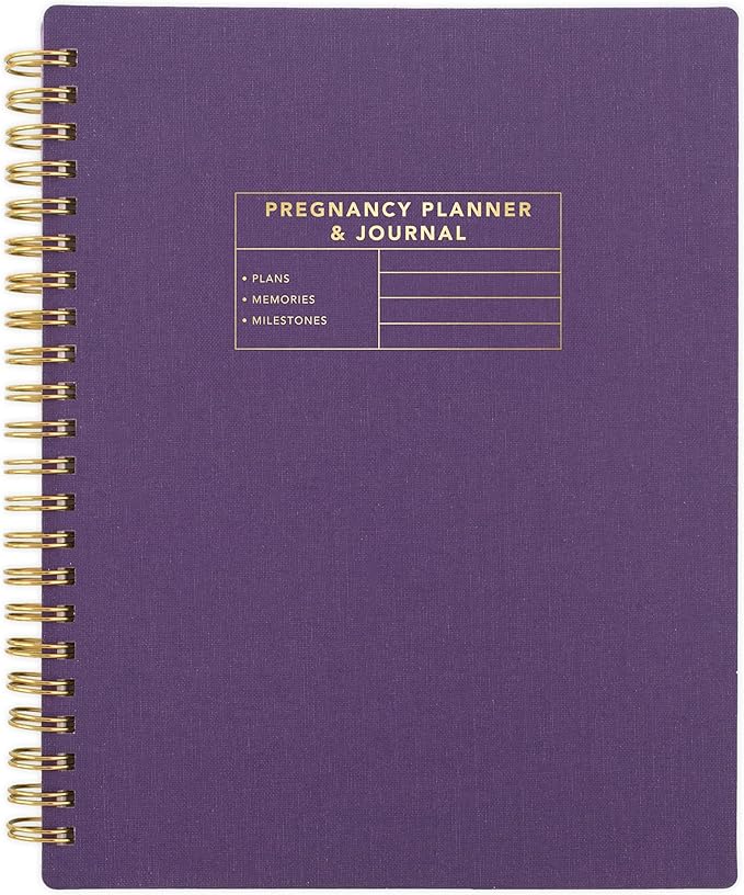 Mead Moments Pregnancy Planner and Baby Journal,