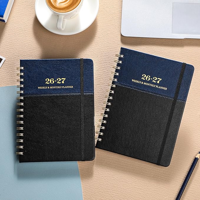 2026-2027 Planner - 2026-2027 Weekly Monthly Planner, July 2026 to June 2027, Academic Planner with Elastic Closure, Inner Pocket, 6.4'' x 8.5''