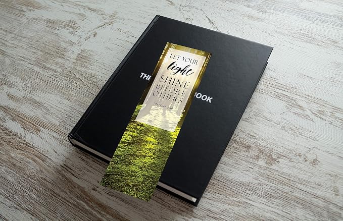Bible Verse Bookmarks with Full Scripture - Pack of 48