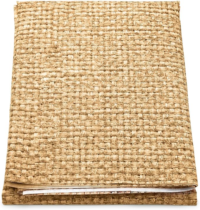 Mindsoft Bulletin Board Paper 48'' x 107'' Class Boards for Classroom Bulletin Boards Everyone is Welcome Classroom Board Decor Pillows Curtains Crafts(Burlap,1 Pc)