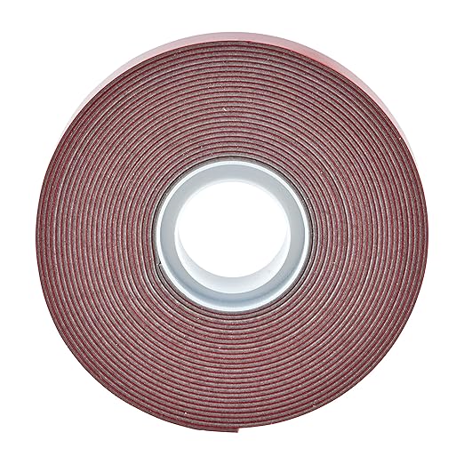 Scotch-Fix Double-Sided Extreme Exterior Mounting Tape - 1 Roll (19mm x 5m) - for Outdoor Extreme Use, Weather Resistant, Permanent Tape, 100% Adhesive, 3M Advanced Technology - Holds up to 13kg