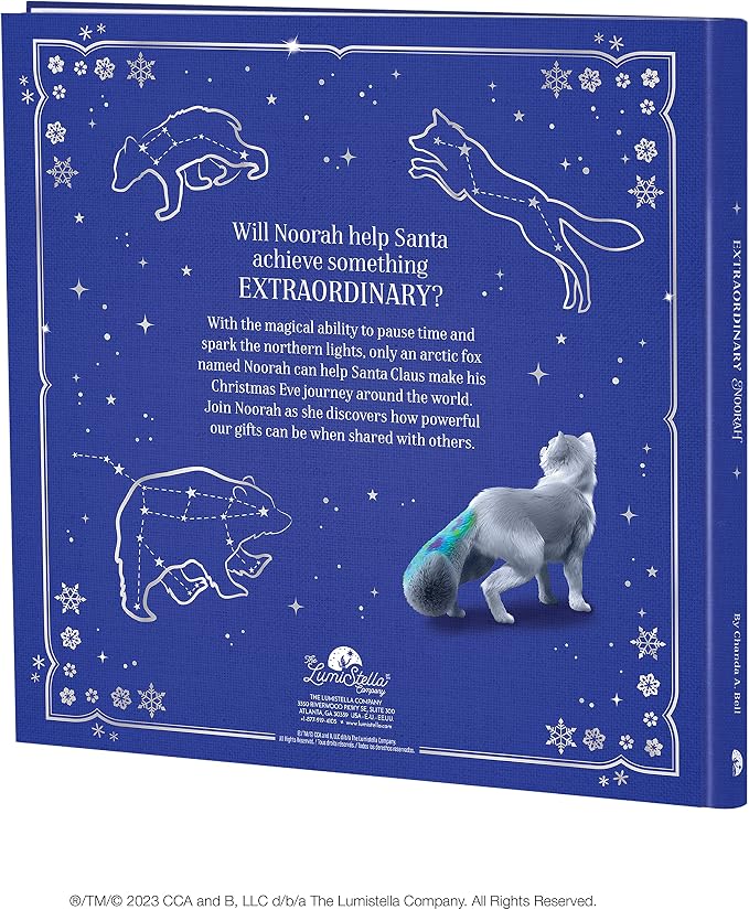 The Elf on the Shelf Extraordinary Noorah - Santa’s Magical Arctic Fox Book - Beautifully Illustrated 32-Page Storybook - Christmas Book for Kids of All Ages