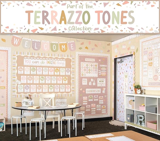 Teacher Created Resources Terrazzo Tones Word Wall Bulletin Board (TCR7205)