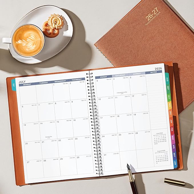 2026-2027 Weekly Appointment Book/Planner - JULY 2026 - JUNE 2027, 53 Weeks Daily Hourly Planner/Appointment Book 2026-2027 Organizer, 9" x 11"