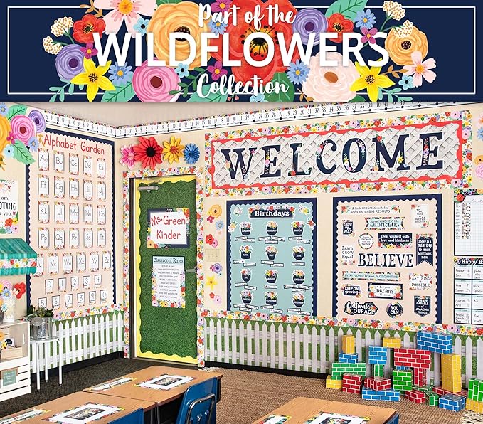 Teacher Created Resources Wildflowers Mini Stickers (TCR6702)
