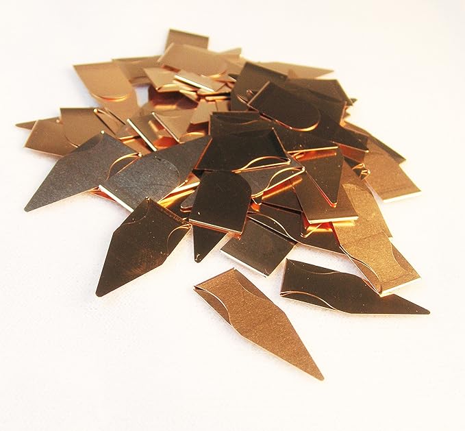 Book Darts Line Markers 125 Count Tin Brass