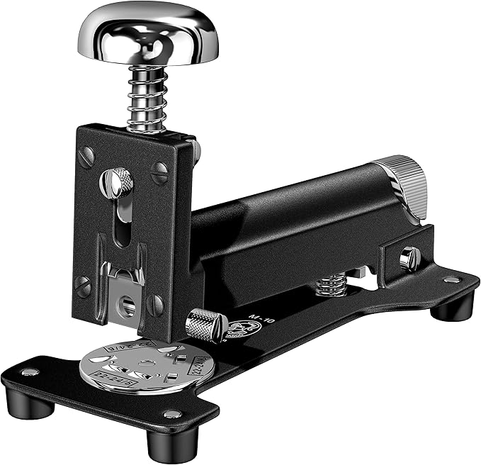 El Casco M-10CN Stapler, Large, Black and Chrome
