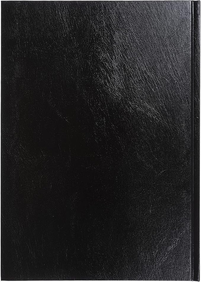 Collins Essential A5 Academic Year 2024-25 Day a Page Diary - Black - Mid Year Academic Planner for Students and Teachers - ESSA51M.99-2425 - July 2024 to July 2025