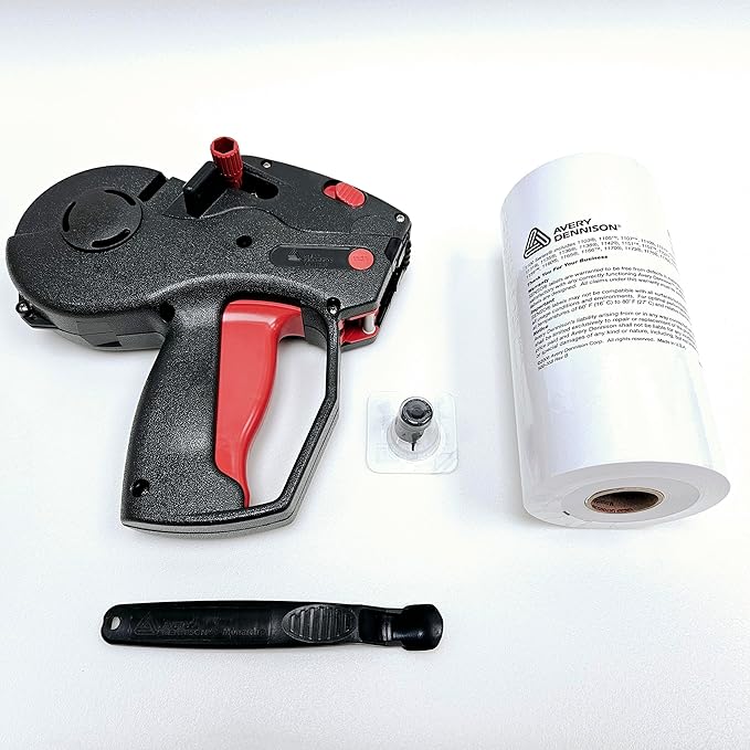 Monarch 1131-01 Price Gun - Includes Sleeve of Genuine White Labels, Label Scraper & Ink Roller