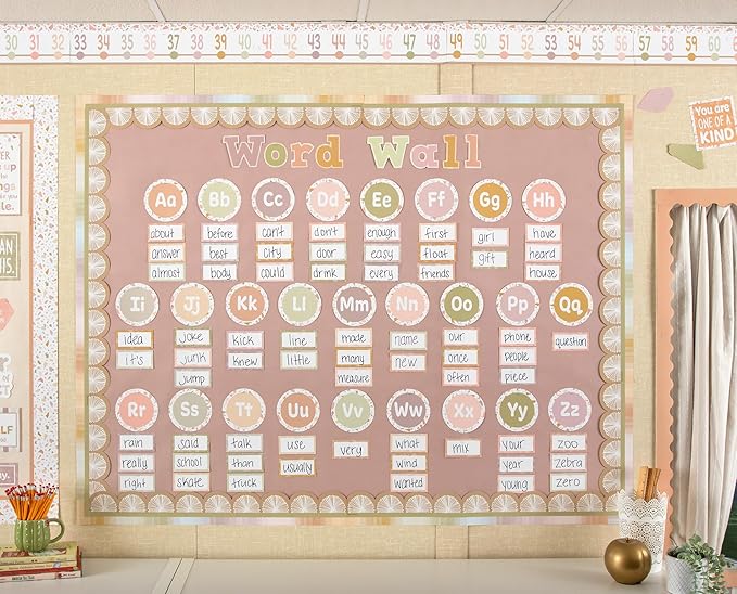 Teacher Created Resources Terrazzo Tones Word Wall Bulletin Board (TCR7205) (Pack of 2)