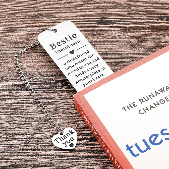 Best Friends Bookmark Gifts for Women Best Friend Friendship Gifts for Women Adult Teens Friends Sentimental Gifts for Best Friend Birthday Long Distance Friendship Gifts for Women Female Friend Gift
