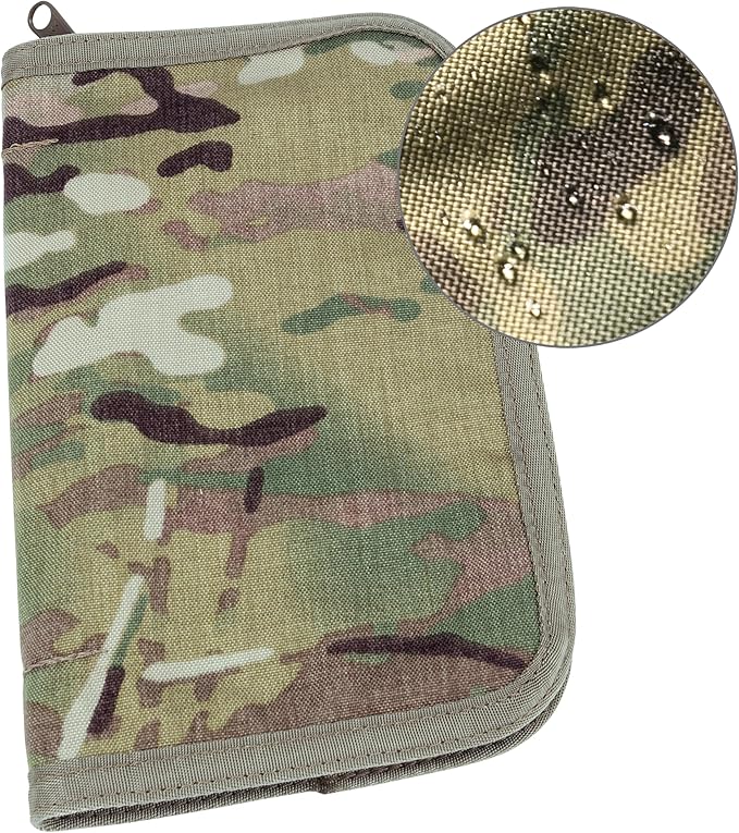 Rite in the Rain Weatherproof CORDURA Fabric Notebook Cover, 5 1/2" x 8 1/2", MultiCam Cover (No. C980M)