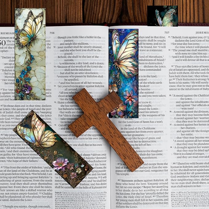 150 Pcs Butterfly Fantasy Bookmarks Bulk, Colorful Paper Book Marks for Reading Kids Girls Women, Aesthetic Book Markers for School Office Supplies Stationary Rewards, Bookish Gifts