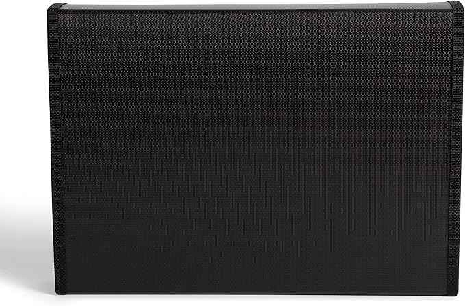 U Brands 13-Pocket Fashion Performance Expandable File Folder (Black)