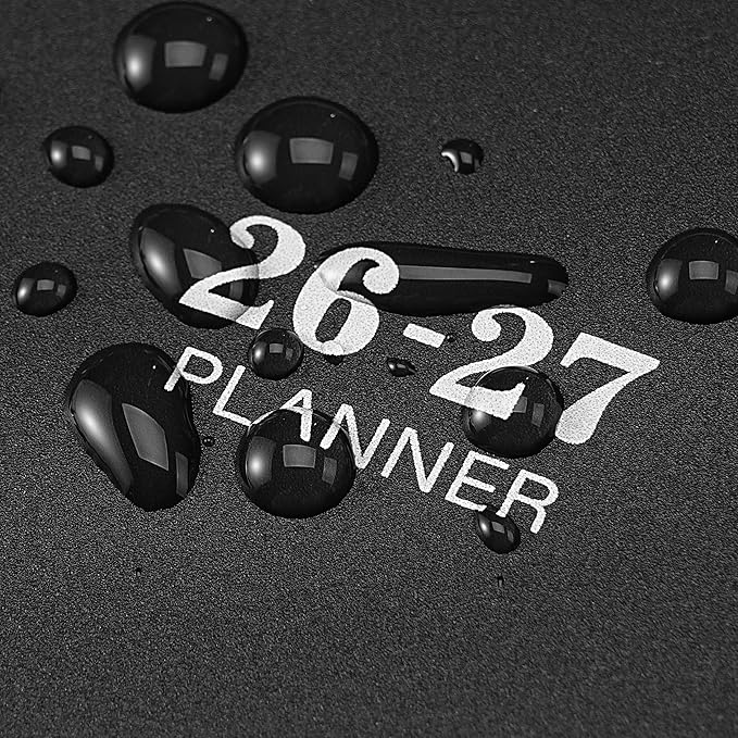 Planner 2026-2027 - Academic Planner 2026-2027, Weekly and Monthly, Jul 2026 - Jun 2027, 26-27 Planner 6.3” × 8.4”, Notes, Thick Paper, Back Pocket, Twin-wire Binding